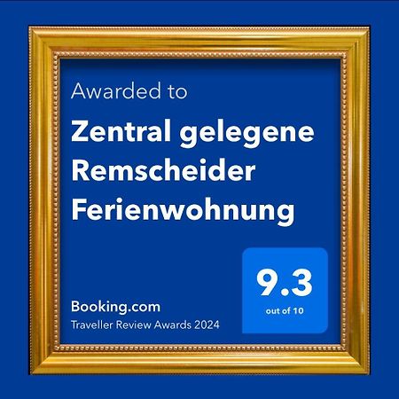 Zentral Gelegene Remscheider Ferienwohnung Extérieur photo
